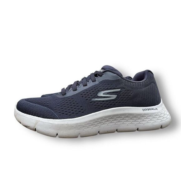 Skechers Gogamat Men's Go Walk Flex Remark Walking Shoes Navy Size 8 - Picture 8 of 14